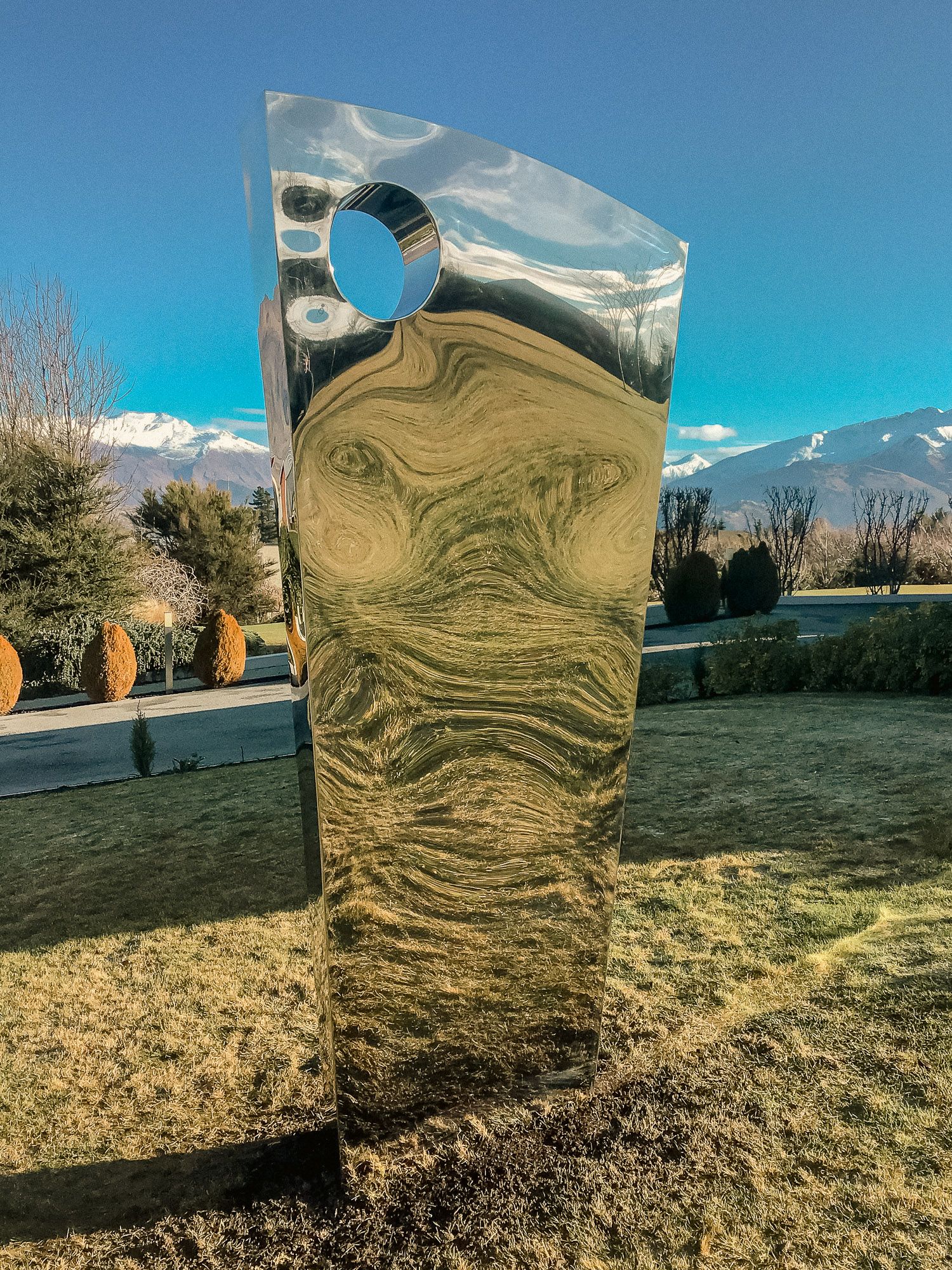 Holey Tombstone by Scott Johnson